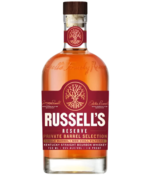 Russell's Reserve The Bourbon Enthusiast Barrel #23-0342 Private Barrel Selection 9 Year Old Bourbon Whiskey at CaskCartel.com