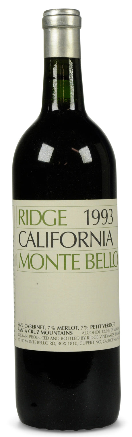 1993 | Ridge Vineyards | Monte Bello at CaskCartel.com