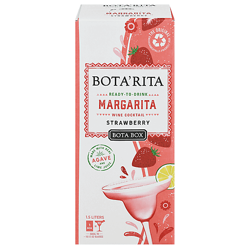 Bota Box | Bota'Rita Strawberry Margarita Wine Cocktails (Magnum) - NV at CaskCartel.com