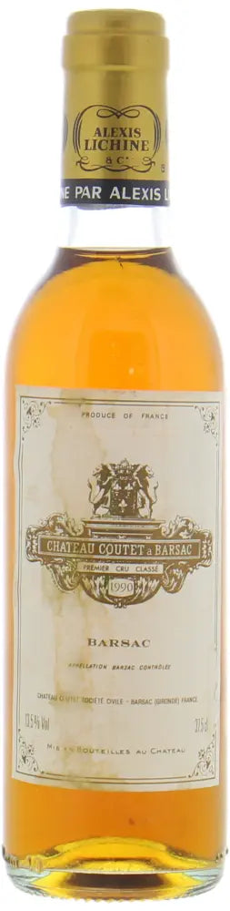 1990 | Chateau Coutet | Barsac (Half Bottle) at CaskCartel.com