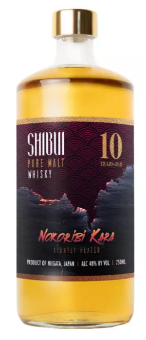 Shibui Nokoribi Kara 10 Year Old Lightly Peated Japanese Whisky at CaskCartel.com