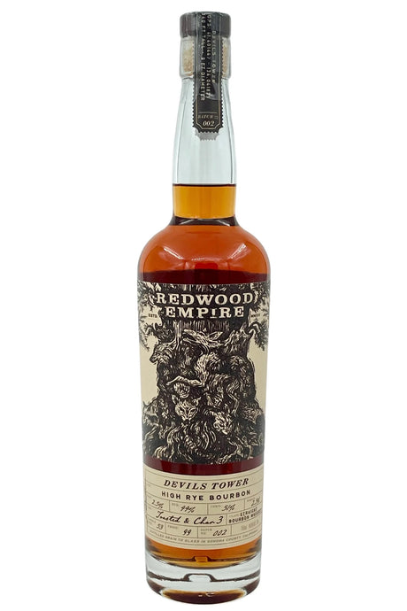 Redwood Empire Devils Tower High Rye Batch #2 Bourbon Whiskey at CaskCartel.com