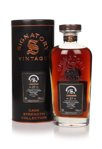 Longmorn 27 Year Old 1996 Cask #105097 Cask Strength Collection Signatory Single Malt Scotch Whisky | 700ML at CaskCartel.com