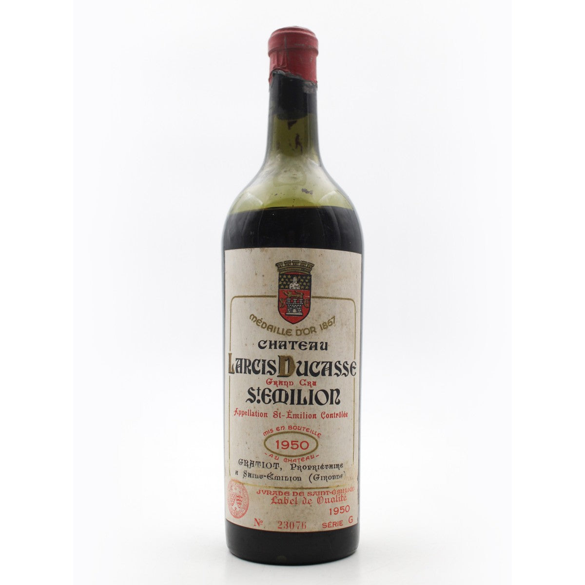 1950 | Chateau Larcis Ducasse | Saint-Emilion Grand Cru at CaskCartel.com
