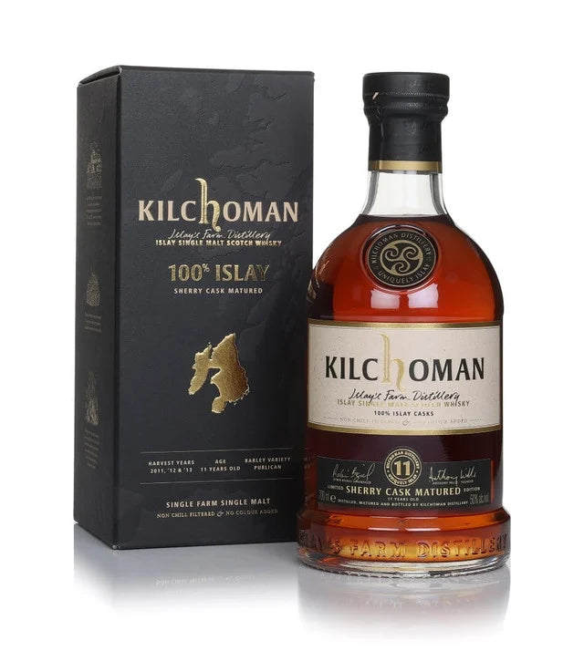 Kilchoman 100% Islay 11 Year Old Sherry Cask Matured (2025 Release) Single Malt Scotch Whisky | 700ML at CaskCartel.com