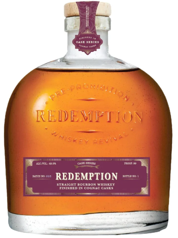 Redemption Cognac Cask Finish Batch #3 Straight Bourbon Whiskey
