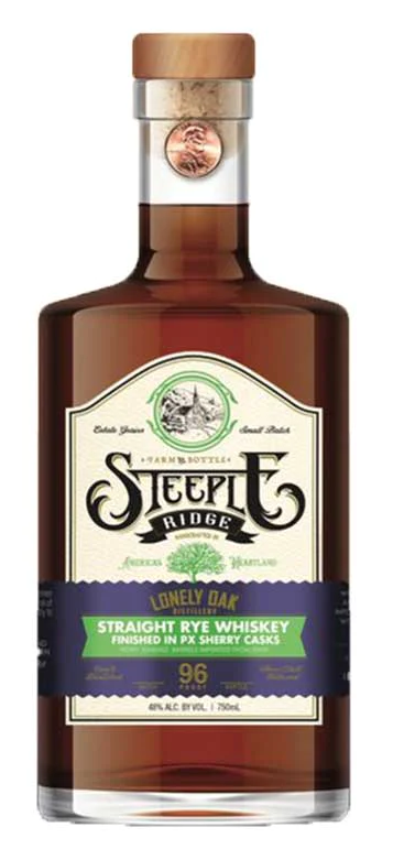 Lonely Oak Steeple Ridge Finished in PX Sherry Casks Straight Rye Whisky at CaskCartel.com