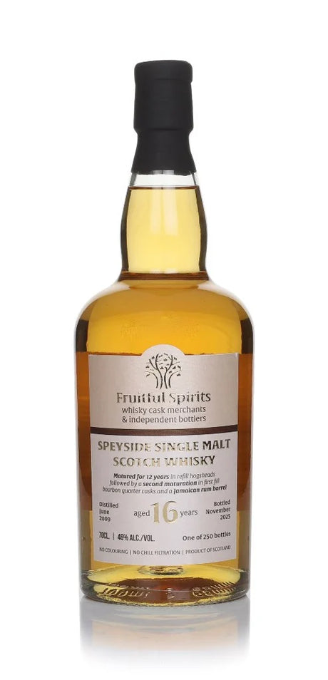 Speyside 16 Year Old 2009 - Fruitful Spirits Single Malt Scotch Whisky | 700ML at CaskCartel.com