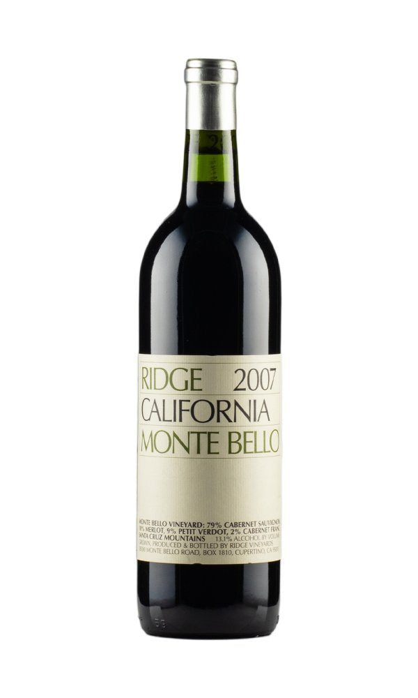 2007 | Ridge Vineyards | Monte Bello at CaskCartel.com