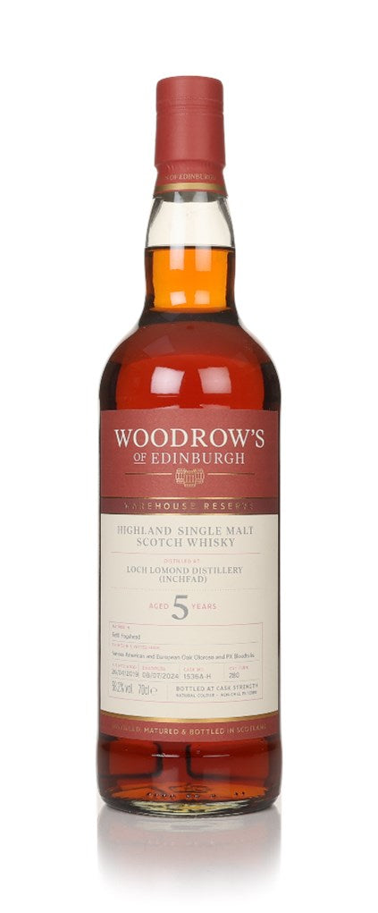 Loch Lomond 5 Year Old 2019 Cask #1536A-H Woodrow's Of Edinburgh Whisky | 700ML at CaskCartel.com