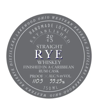 Western Reserve Cask Series Finished in a Caribbean Cask Straight Rye Whiskey at CaskCartel.com