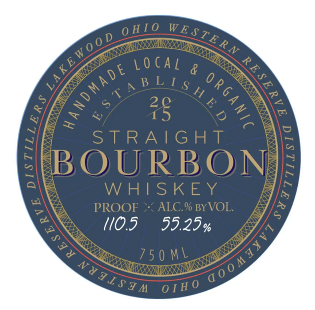 Western Reserve Organic Barrel Proof Straight Bourbon Whiskey at CaskCartel.com