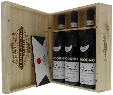 2009-2012-2014 | Giacomo Borgogno e Figli | Riserva Liste (3)*750ML at CaskCartel.com