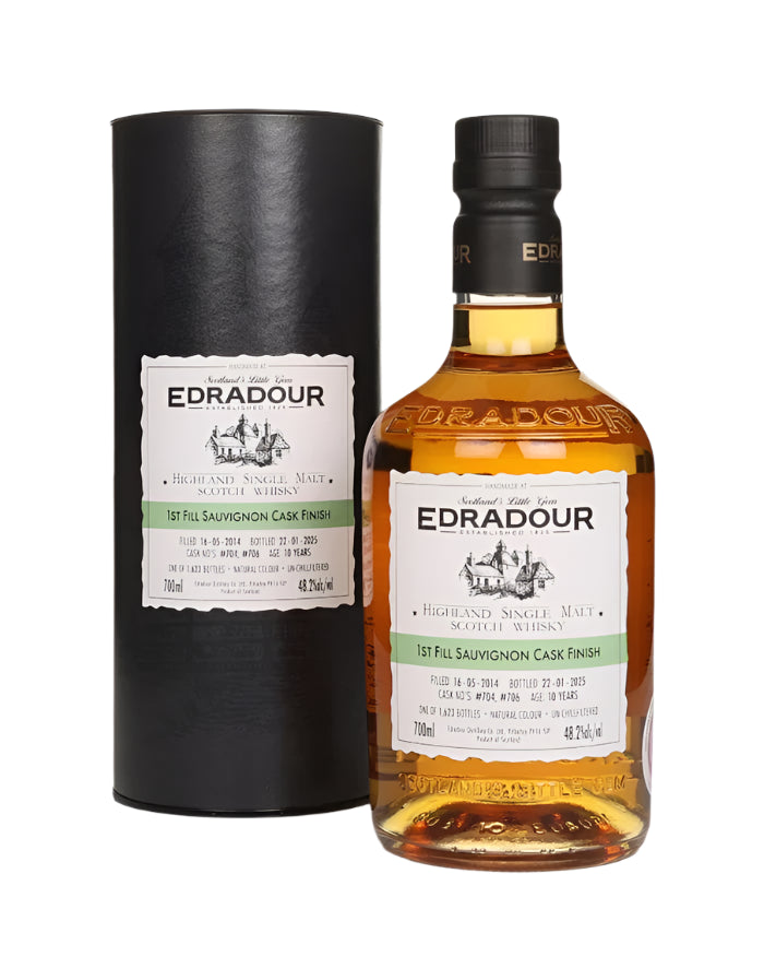 Edradour 10 Year Old 2014 - Michael Eppan Sauvignon Single Malt Scotch Whisky | 700ML at CaskCartel.com