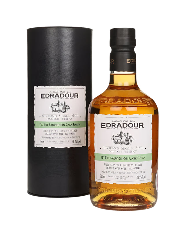 Edradour 10 Year Old 2014 - Michael Eppan Sauvignon Single Malt Scotch Whisky | 700ML at CaskCartel.com