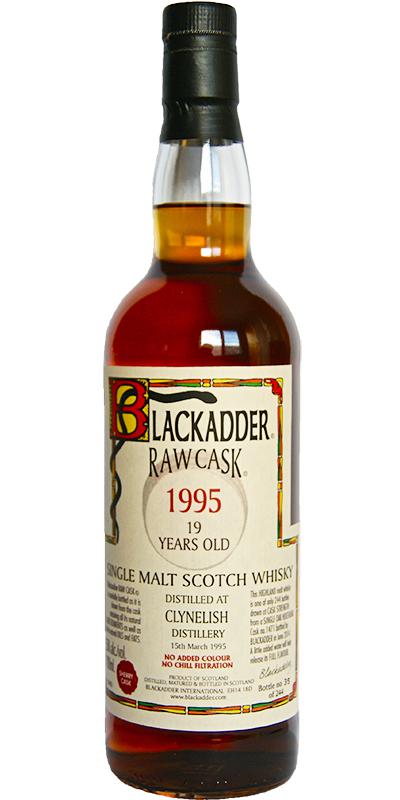 Clynelish 19 Year Old Blackadder Raw Cask Single Malt Scotch Whisky | 700ML at CaskCartel.com