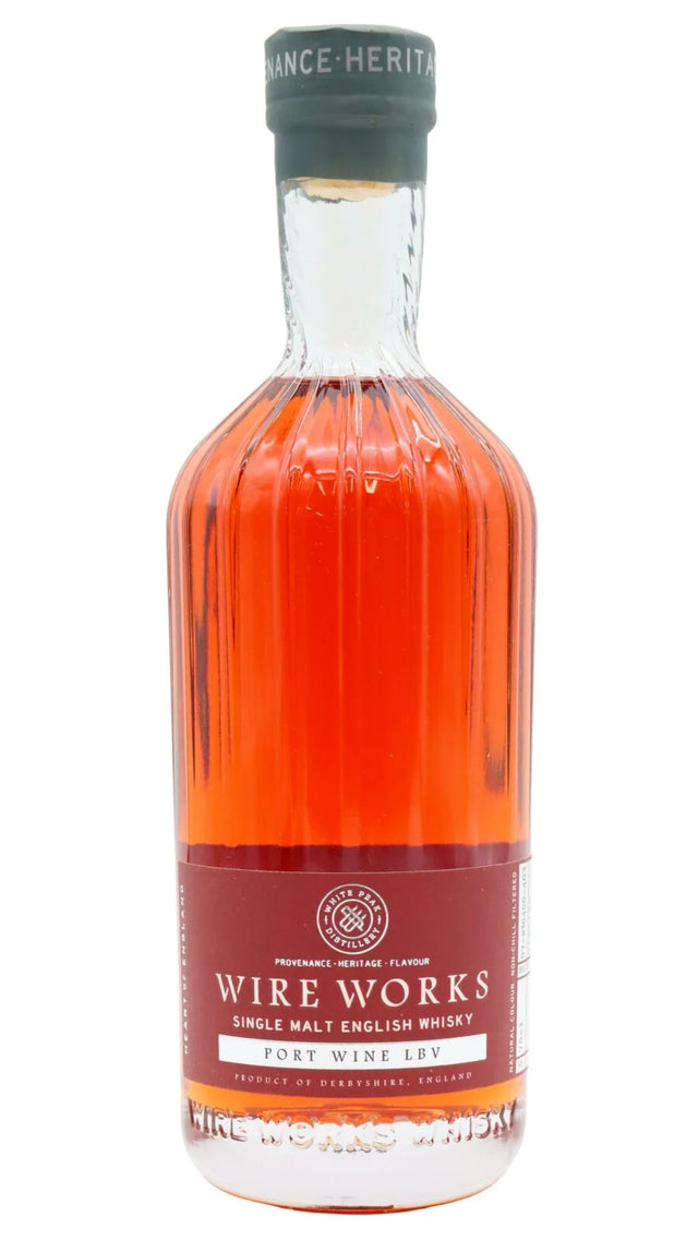 White Peak Wire Works - LBV Port English Single Malt Whisky | 700ML at CaskCartel.com