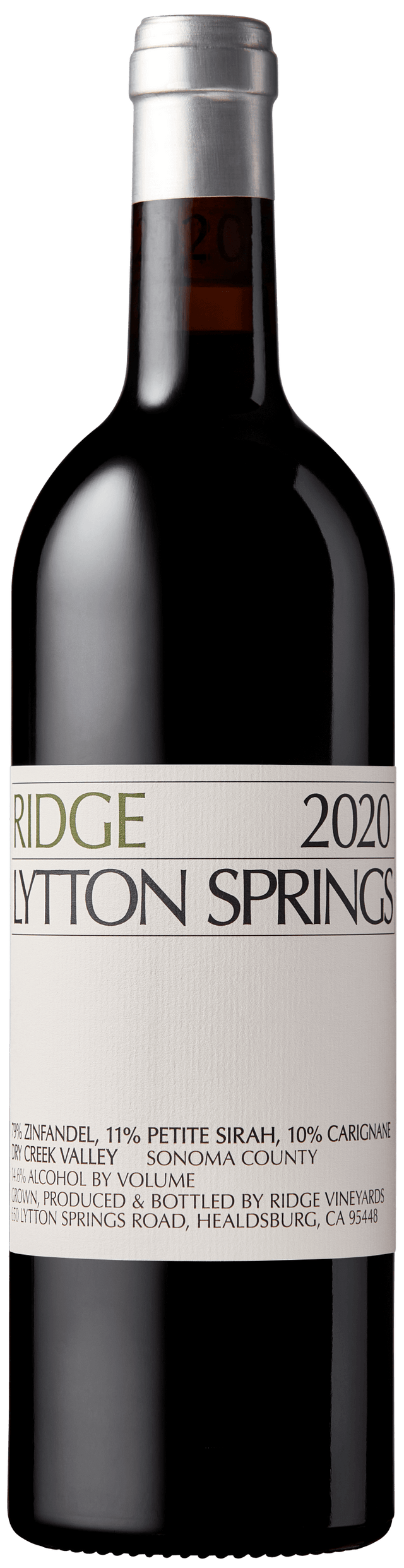 2020 | Ridge Vineyards | Lytton Springs at CaskCartel.com