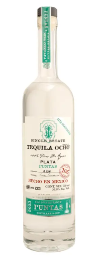 Tequila Ocho 2023 Single Estate Plata Puntas Tequila at CaskCartel.com