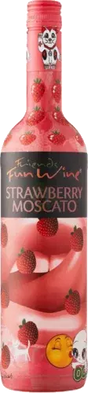 Friends Fun Wine | Hard Bubbly Collection Strawberry Rose Moscato - NV at CaskCartel.com