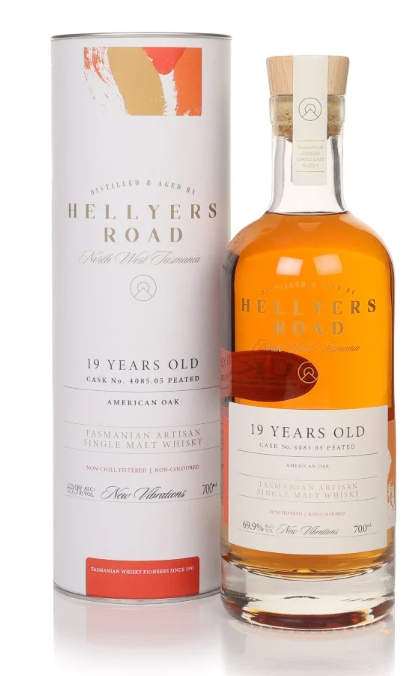 Hellyers Road 19 Year Old Cask #4085.05 Peated New Vibrations Single Malt Whisky | 700ML