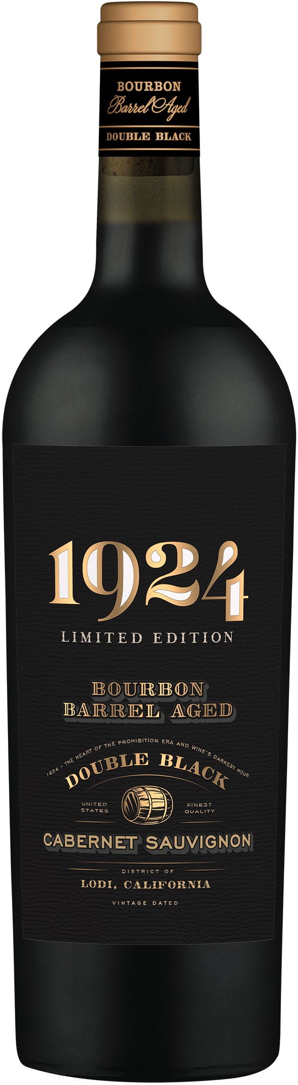 Gnarly Head | 1924 Limited Edition Double Black Bourbon Barrel Aged Cabernet Sauvignon - NV