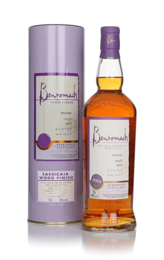 Benromach 2005 (Bottled 2012) - Sassicaia Wood Finish Single Malt Scotch Whisky | 700ML at CaskCartel.com