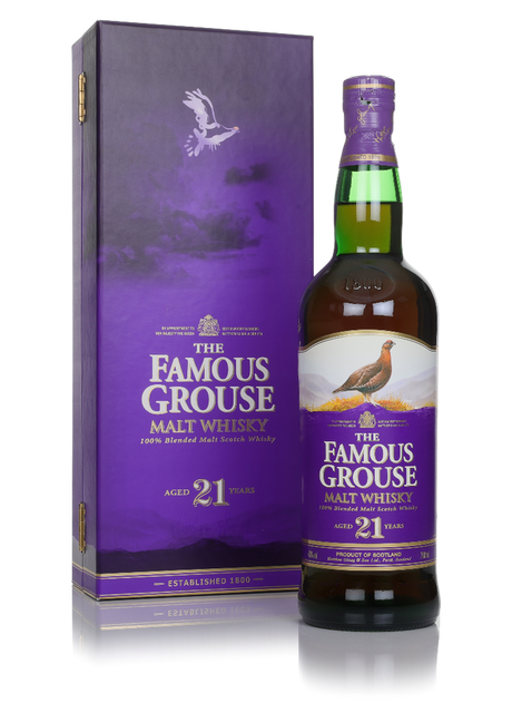 Famous Grouse 21 Year Old Blended Malt Scotch Whisky | 700ML at CaskCartel.com