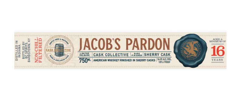 Jacobs' Pardon 16 Year Old Sherry Cask American Whiskey at CaskCartel.com