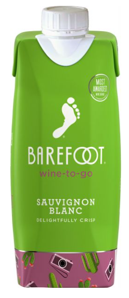 Barefoot Cellars | Wine-to-Go Sauvignon Blanc (Half Litre) - NV at CaskCartel.com