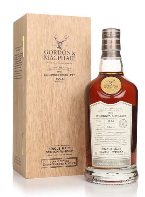 Benrinnes 29 Year Old 1994 Cask #7938 Connoisseurs Choice Gordon & MacPhail Single Malt Scotch Whisky | 700ML at CaskCartel.com