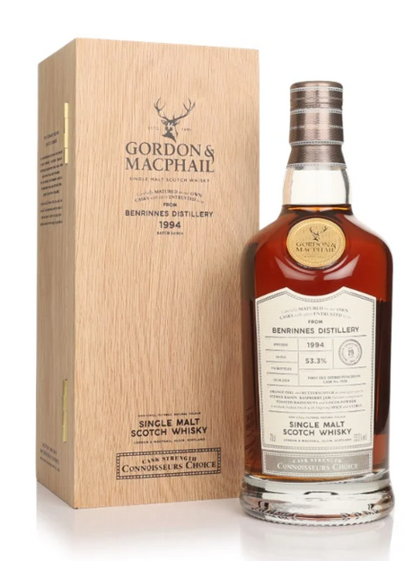 Benrinnes 29 Year Old 1994 Cask #7938 Connoisseurs Choice Gordon & MacPhail Single Malt Scotch Whisky | 700ML at CaskCartel.com