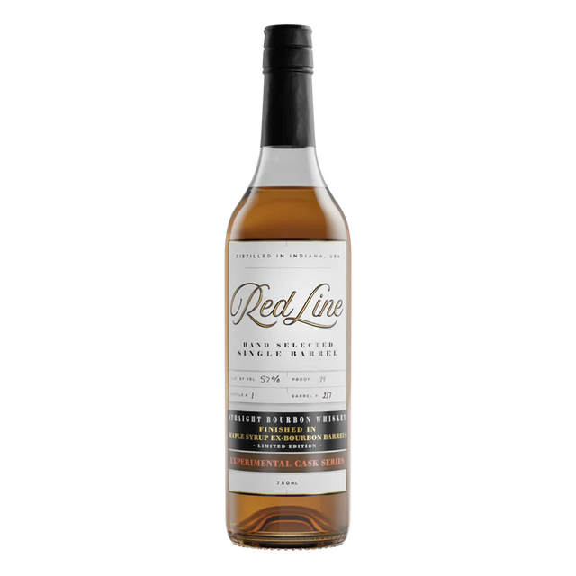 Red Line Maple Syrup Cask Finish Straight Bourbon Whiskey at CaskCartel.com