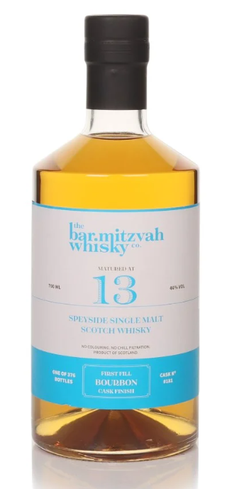 The Bar Mitzvah 13 Year Old Cask #181 Bourbon Cask Finish Fruitful Spirits Single Malt Whisky | 700ML