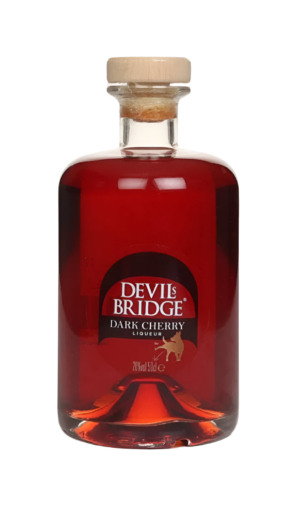Devil's Bridge Dark Cherry Liqueur | 500ML at CaskCartel.com