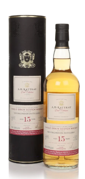 Invergordon 15 Year Old 2007 Cask #301725 - Cask Collection A.D. Rattray Single Grain Scotch Whisky | 700ML