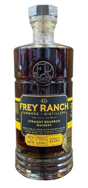 Frey Ranch Barrel Strength Single Barrel Bourbon Whisky at CaskCartel.com