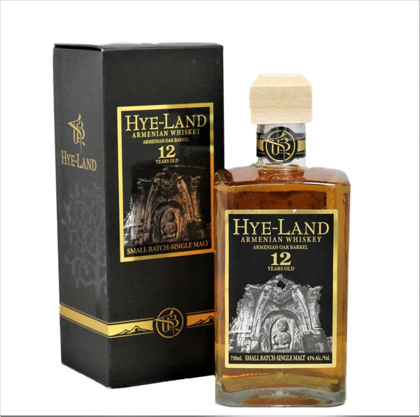 Hye Land Armenian Oak Barrel 12 Year Old Small Batch Single Malt Whiskey