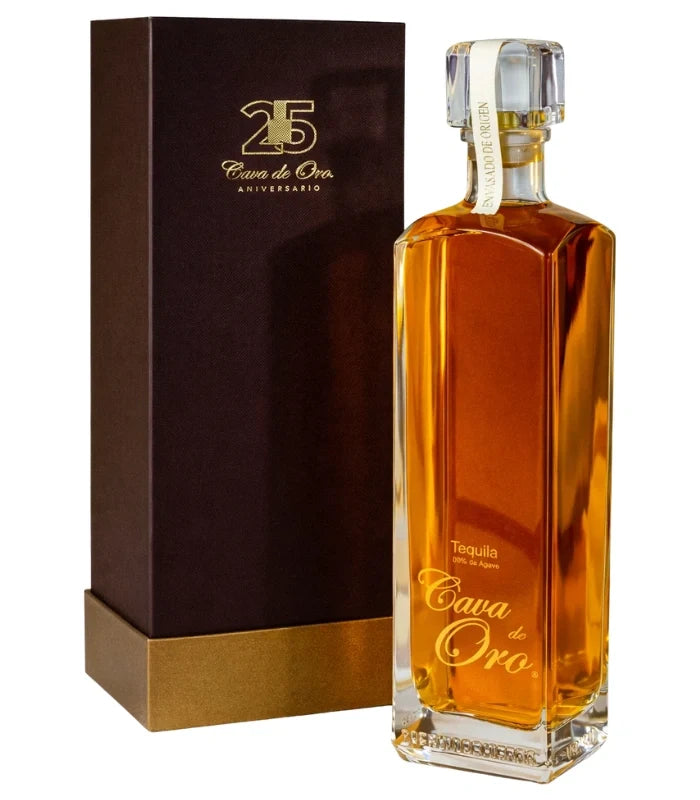 Cava De Oro 10 Year Old 25th Anniversary Edition Extra Anejo Tequila at CaskCartel.com