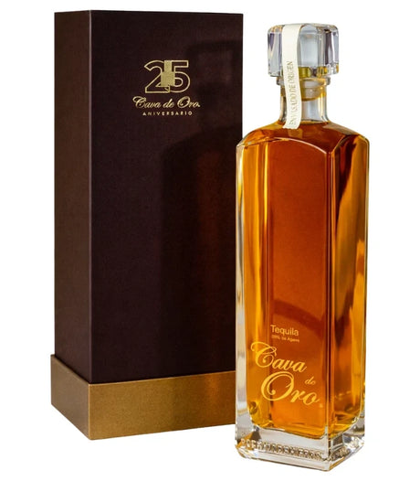 Cava De Oro 10 Year Old 25th Anniversary Edition Extra Anejo Tequila at CaskCartel.com