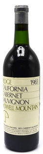 1983 | Ridge Vineyards | York Creek Cabernet Sauvignon at CaskCartel.com