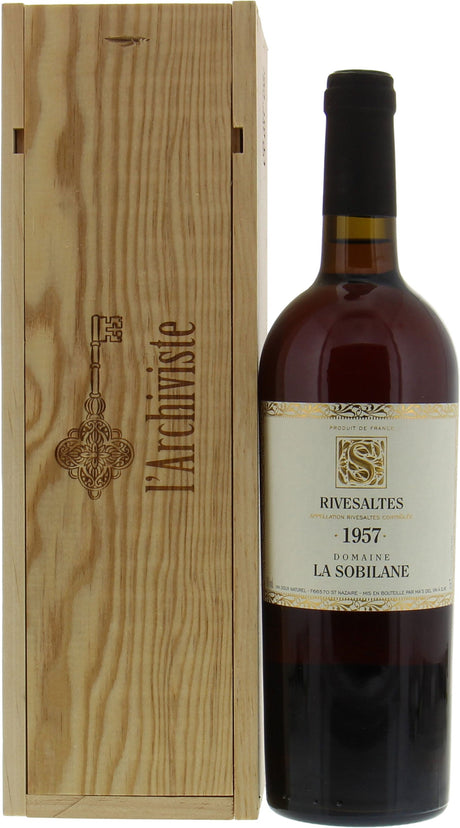 1957 | Domaine La Sobilane | Rivesaltes at CaskCartel.com