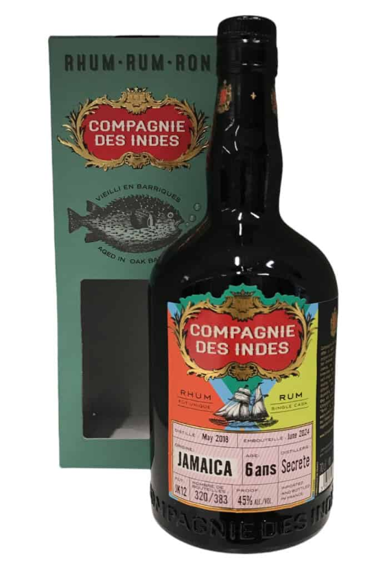 Compagnie Des Indes Jamaica 6 Year Old Secrete | 700ML at CaskCartel.com