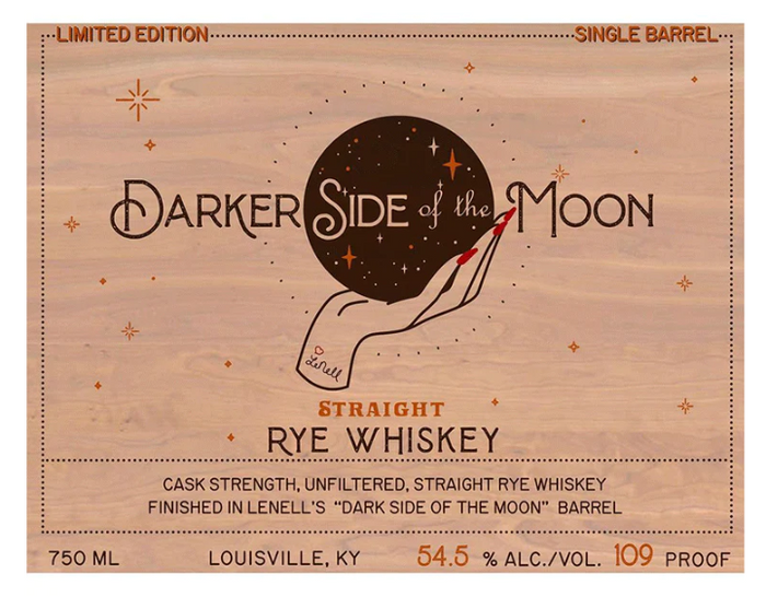 Darker Side of the Moon Straight Rye Whisky