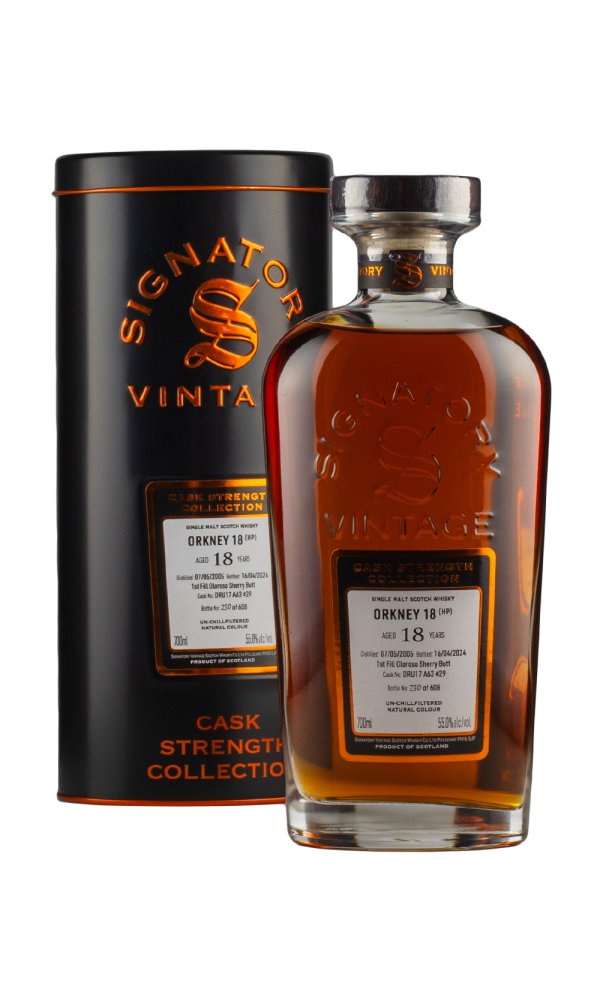 Orkney 18 Year Old (HP) Cask Strength Collection Signatory 2005 | 700ML