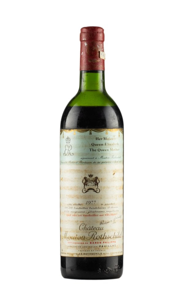 1977 | Château Mouton Rothschild | Pauillac at CaskCartel.com