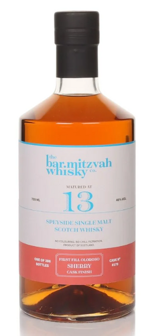 The Bar Mitzvah 13 Year Old Cask #179 Sherry Cask Finish Fruitful Spirits Single Malt Whisky | 700ML at CaskCartel.com
