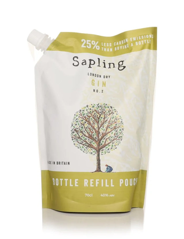 Sapling Climate Positive Gin Pouch Refill | 700ML at CaskCartel.com