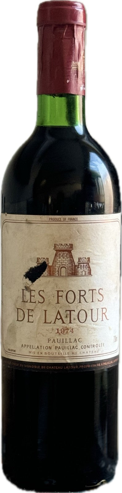 1974 | Chateau Latour | Les Forts de Latour at CaskCartel.com