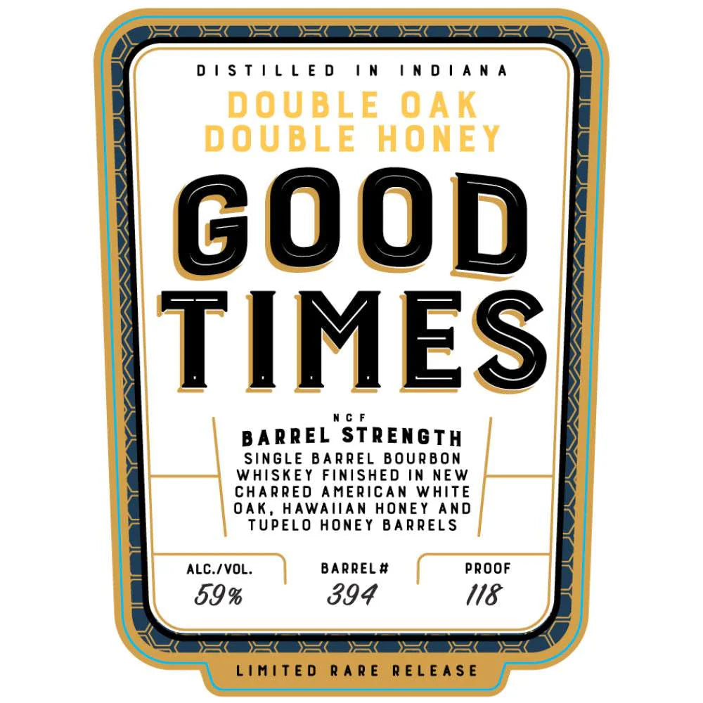 Good Times Double Oak Double Honey Bourbon at CaskCartel.com